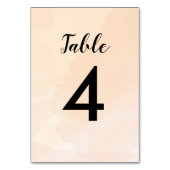 Kaarten Abrikozen Waterverf-weddenschappen (Achterkant)