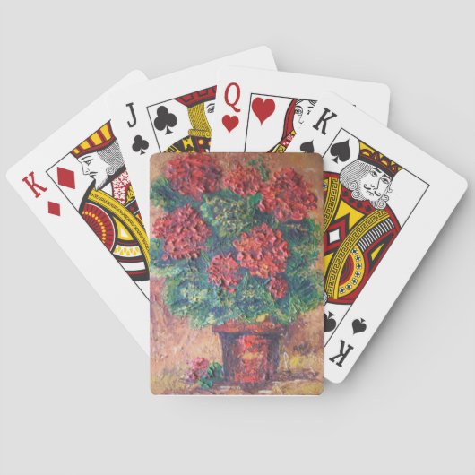 Kaarten afspelen Ann Hayes Schilderen Rode Schoonh (Achterkant)