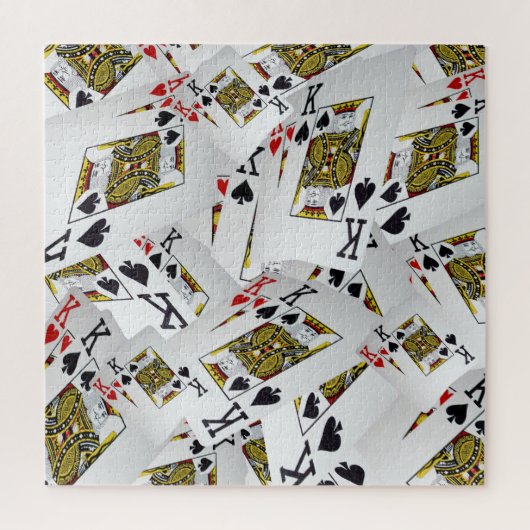 Kaarten afspelen gelaagd, puzzelpuzzel legpuzzel (Verticaal)