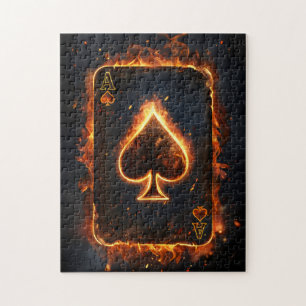 Kaarten afspelen. legpuzzel