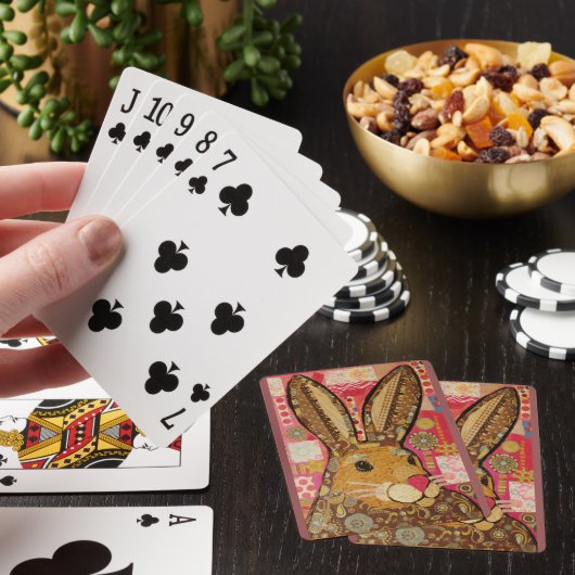 Kaarten afspelen met een Bright Rabbit-ontwerp (Insitu)