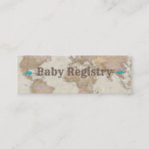 Kaarten baby shower register