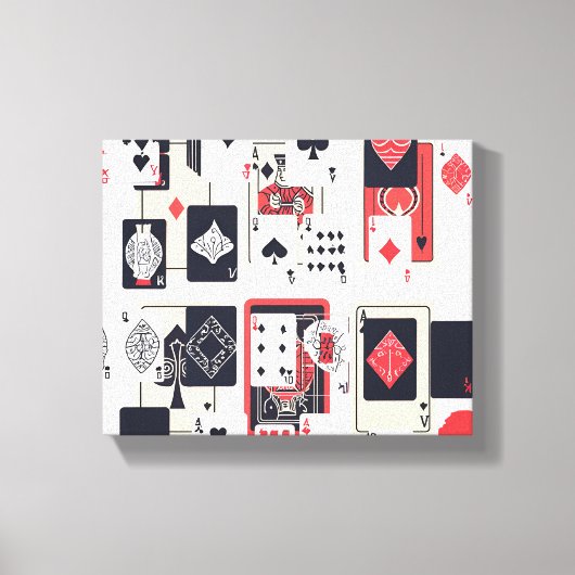 Kaarten Canvas Afdruk (Voorkant)