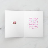 Kaarten-"Elegant Roze Kerst Kaarten Collectie" (Binnen)