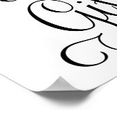 Kaarten en cadeaubonnen poster (Hoek)