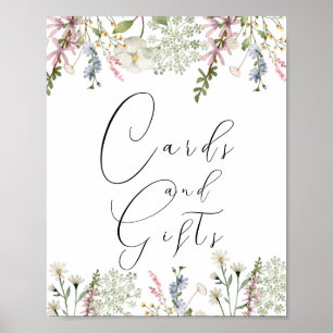 Kaarten en Cadeaus Chic Wildflower Poster