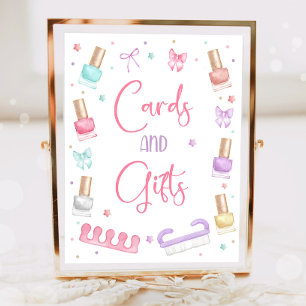 Kaarten en Cadeaus Mani-Pedi Feestje Manicure Pedi Poster