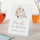 Kaarten en Cadeaus Tafelbord Koffie Thema Reclamebord Met Voetstuk (Insitu)