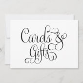 Kaarten en Cadeaus Trouwbord (Voorkant)