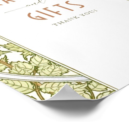 Kaarten en cadeautjes Art Nouveau door Mucha Poster (Hoek)