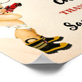 Kaarten en cadeautjes Kleine brandweerman Baby sho Poster (Hoek)