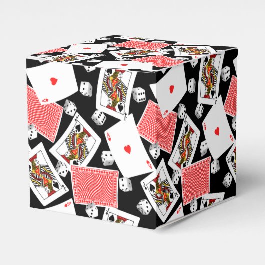 Kaarten en dice bedankdoosjes (Voorkant Zijde)