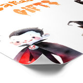 Kaarten en geschenken Halloween kostuumfeest Poster (Hoek)