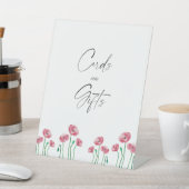 Kaarten en geschenken, poster reclamebord met voetstuk (Insitu)