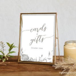 Kaarten en geschenken teken minimalistische Boho F