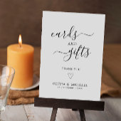 Kaarten en geschenken tekenen Sjabloon, minimalist