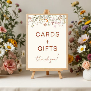 Kaarten en geschenken Wildflower Terracotta Baby s Foto Afdruk