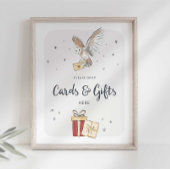 Kaarten en Geschenken Wizard Party Sign Poster