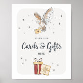 Kaarten en Geschenken Wizard Party Sign Poster (Voorkant)