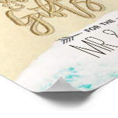 Kaarten en reuzenstaarvis poster (Hoek)