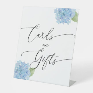 Kaarten en schenkingen Hydrangea Pedestal Sign Reclamebord Met Voetstuk