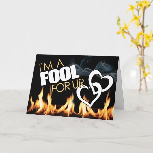 Kaarten - Fool 4 LUV (Gele Bloem)