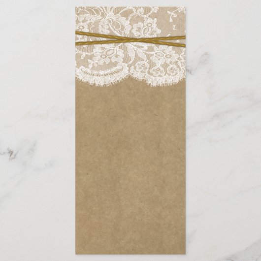 Kaarten in het menu Kraft, Lace & Sunflower Collec (Achterkant)