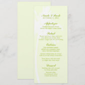 Kaarten in het menu Palm Trees Tropical Wedding Me (Voorkant / Achterkant)