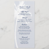 Kaarten in het menu Palm Trees Tropical Wedding Me (Voorkant)