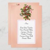 Kaarten in het menu roze cellen en bessen (Voorkant / Achterkant)