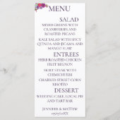 Kaarten in het menu Rustige kalligrafie Elegant We (Voorkant)