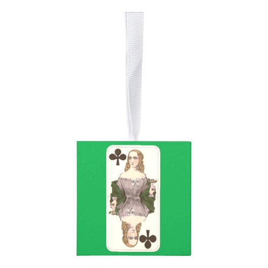 " Kaarten" Kubus Ornament (Rechts)