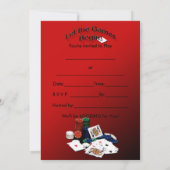 Kaarten - Laat de spelen beginnen (Uitnodigingen) (Achterkant)