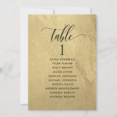 Kaarten met het Gold- en zwarte-zitplan met gastna (Voorkant)