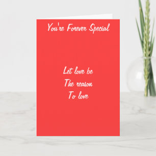 Kaarten met onvoorwaardelijke liefde