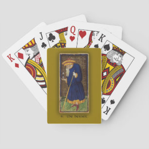 Kaarten met Visconti-Sforza Tarot Hermit