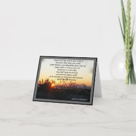 KAARTEN & NOTELETS - het Citaat van R W Emerson