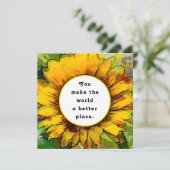 Kaarten om vrijwilligers te bedanken (Staand voorkant)