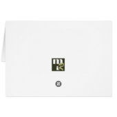 Kaarten op het kerst op de Parisiaanse scène (Achterkant Horizontaal)