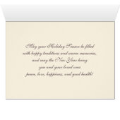  Kaarten op het kerst op de Parisiaanse scène (Binenzijde Horizontaal (Onderkant))