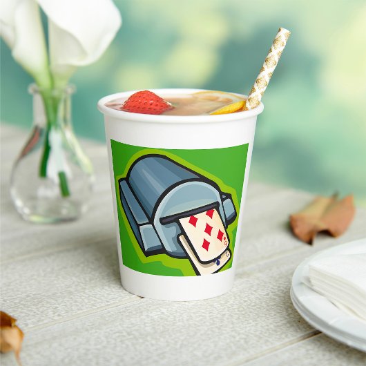 Kaarten Papieren Bekers