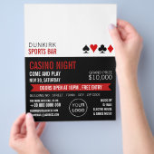 Kaarten spelen, casino Night, gamesector (Hand)