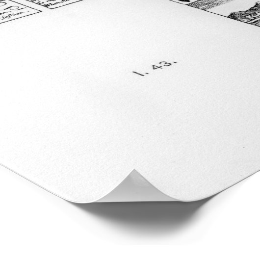 Kaarten spelen die bubbels verzachten poster (Hoek)