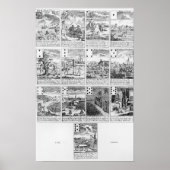 Kaarten spelen die bubbels verzachten poster (Voorkant)