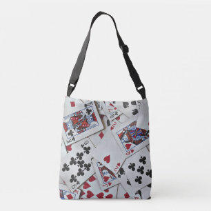 Kaarten spelen Poker Games Queen King Crossbody Tas