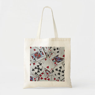 Kaarten spelen Poker Games Queen King Tote Bag