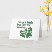 KAARTEN: St. Patrick's - Ik ben niet Iers... Kaart (Gele Bloem)