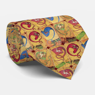 Kaarten van de Duitse rechtbank - vlaggen/honden,  Stropdas