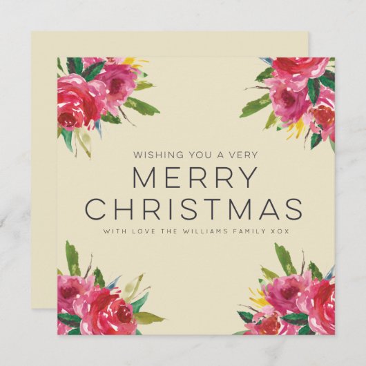 Kaarten van het Manuscript van Kerstmis van de (Voorkant / Achterkant)