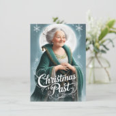 Kaarten van Kerst verleden (Staand voorkant)